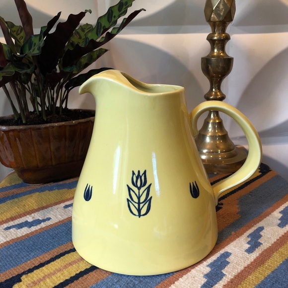 Vintage Other - Vintage Cronin Pitcher Yellow Dru Holland Style